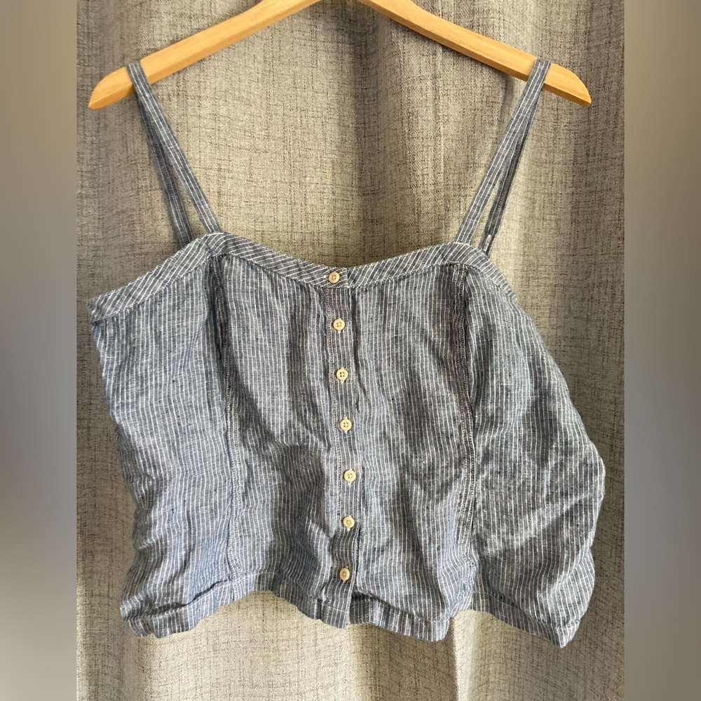 Everlane size 8 line spaghetti strap tank/ blouse
